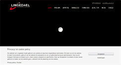Desktop Screenshot of lingedael.nl